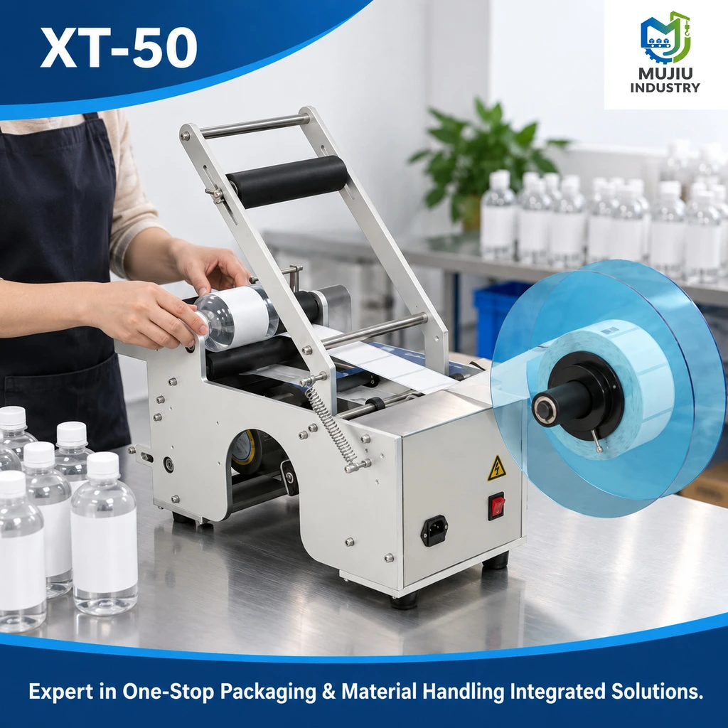 XT-50 Semi-Automatic Round Bottle Labeling Machine - Main image 6