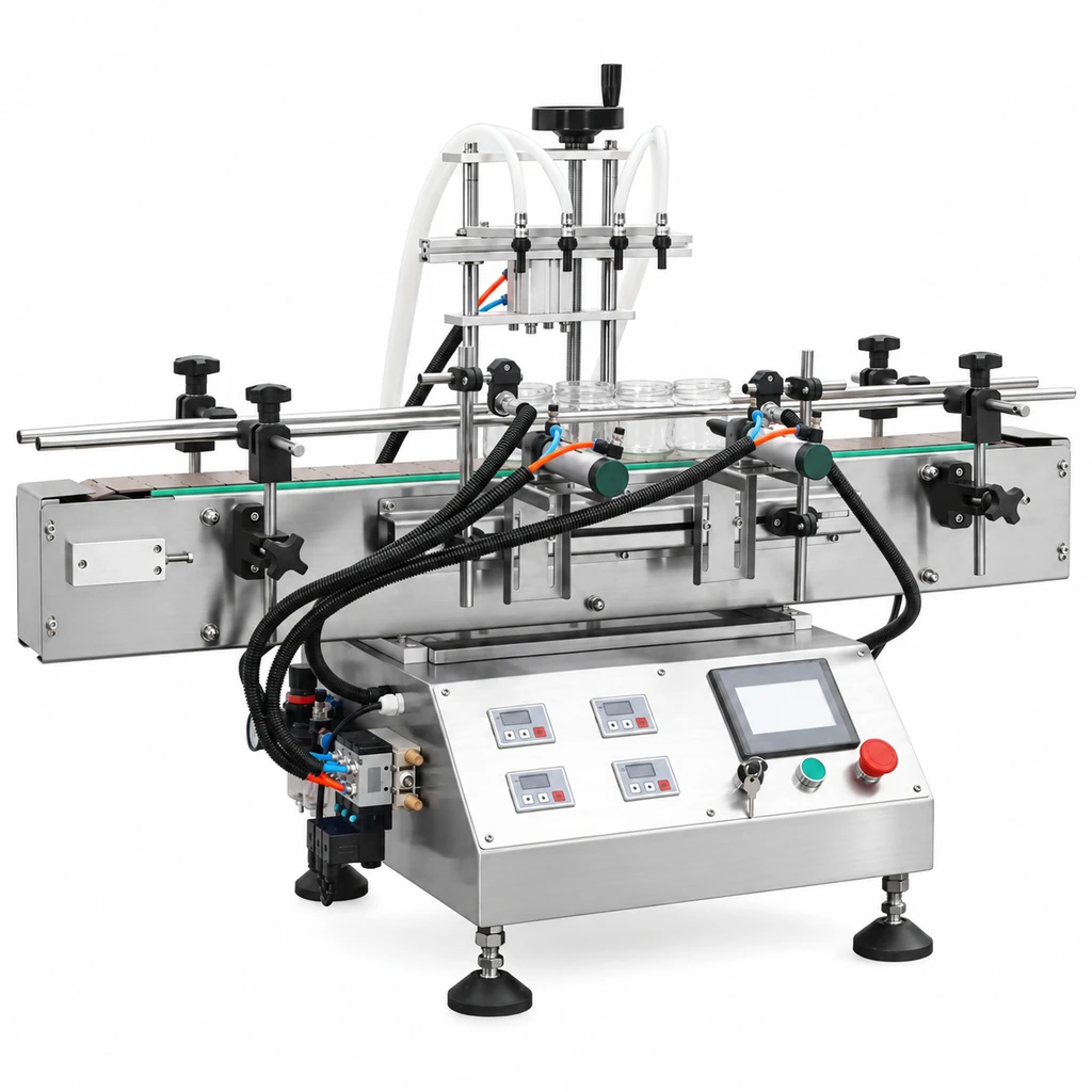 TF-4G Four-Head Liquid Bottle Filling Machine - Main image 1