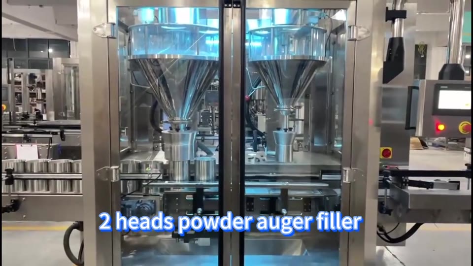 Twin-head auger powder filling — V024