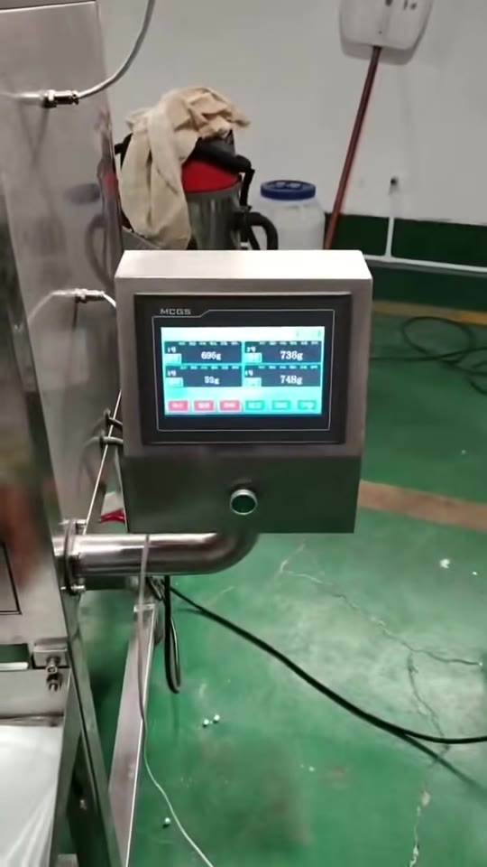 Weighing and bag filling — V043