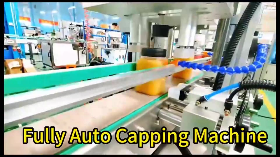 Rotary bottle filling and capping — V067